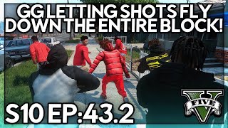 Episode 432 GG Letting Shots Fly Down The Entire Block  GTA RP  GW Whitelist [upl. by Ytok]