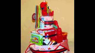 elmo diaper  nappy cake [upl. by Eiduj773]