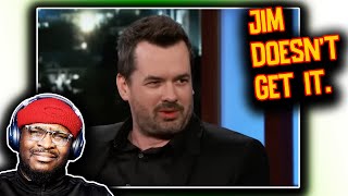 Jim Jefferies Doesnt Understand Americans  REACTION [upl. by Nnylkoorb]