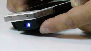 Pocket Projector for iPhone 44S [upl. by Arundel398]