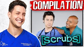 Doctor Mike Reacts To Scrubs  Compilation [upl. by Augie]