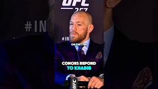 Conor McGregor Responded to Khabib [upl. by Zil730]