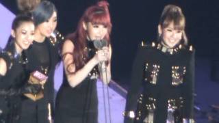 FANCAM291111 2NE1 receiving Song Of The Year award  MAMA 2011 [upl. by Nitsruk]