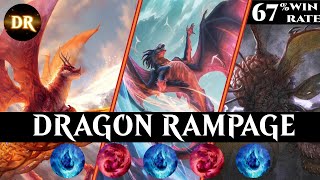 67 WIN RATE  Izzet Dragons  Ranked Standard  SNC Capenna  MTG Arena  Magic [upl. by Patin187]