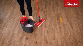 How to use the Vileda UltraMax Plus Mop and Bucket [upl. by Viehmann]