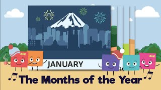 The Months of the Year Song [upl. by Meill]