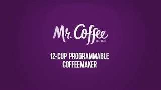 Mr Coffee® 12Cup Stainless Programmable Coffeemaker  BVMCABX39 [upl. by Annazus]