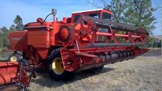 Massey Ferguson 510 Combine [upl. by Rhiana89]