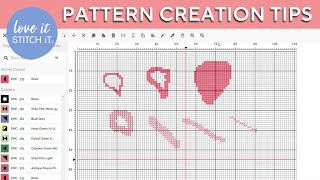 Cross Stitch Pattern Creation Tips  Love it Stitch it [upl. by Adelia814]