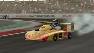 Superkart 250 cc Dubai Autodrome Club Gara 1 Project Cars [upl. by Atteyram160]