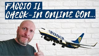 CHECK IN ONLINE RYANAIR AGGIORNAMENTO 2021 [upl. by Gosser]