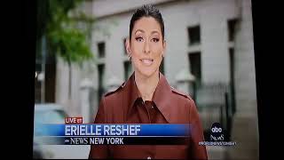 Erielle Reshef  World News Tonight [upl. by Oderfodog]