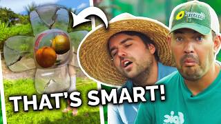 Gardeners React To Gardening Hacks ThatWork [upl. by Blackington398]