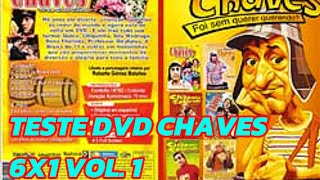 TESTANDO DVD CHAVES COLEÇÃO ESPECIAL 6X1 VOL1 [upl. by Algie]