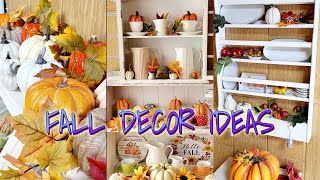 NEW FALL DECOR IDEAS Dining roomHerbstdekoideen [upl. by Elram]