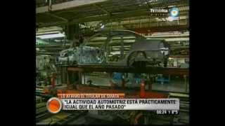 Visión Siete quotLa actividad automotriz está prácticamente igual que el año pasadoquot [upl. by Etnomed178]