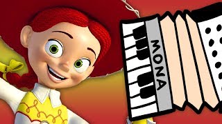 accordion cover When She Loved Me Toy Story 2 [upl. by Ranitta]