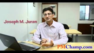 Quality Management Theories for PMP Exam  Joseph Juran [upl. by Ellednek]