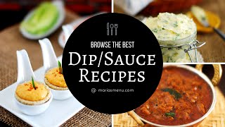 Recipe Collection The Best Dip amp Sauce Recipes By MariasMenu [upl. by Rust]