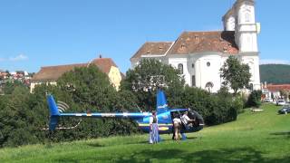 Hubschrauberrundflug mit Pfarrer und Diakon bei der Weizbergkirche  Teil 8 [upl. by Namijneb]