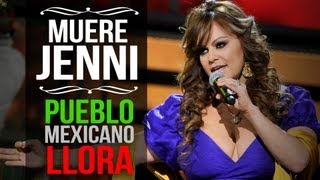 Murió Jenni Rivera El Pueblo Mexicano Llora [upl. by Inaniel448]