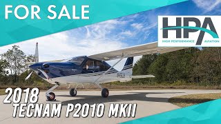 N456JB 2018 Tecnam P2010 MkII For Sale [upl. by Marola]