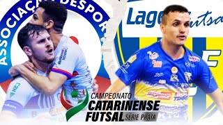 CUNHA PORÃ X LAGES aovivo futsal SERIE PRATA [upl. by Hugo]