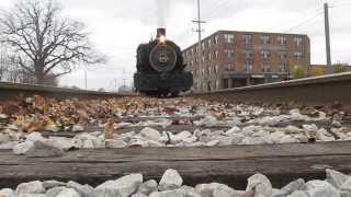 Lehigh Valley Coal Co126 runs over camera [upl. by Severen544]