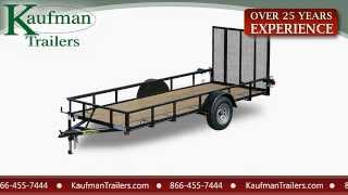 Kaufman Trailers  Everything You Need To Know About Utility Trailers [upl. by Yereffej]