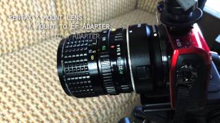 How to Use Old Lenses on Your EOS M Body Wrench 4 Custom Function 7 [upl. by O'Neil36]