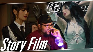 GIDLE Story Film  Super Lady REACTION  POWER amp BEAUTY 😍 [upl. by Aisekal]