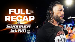 Full SummerSlam 2024 highlights [upl. by Aibos]