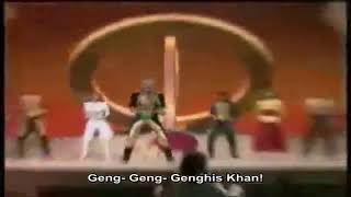 Dschinghis Khan Genghis Khan English Version MMO Karaoke [upl. by Megen]