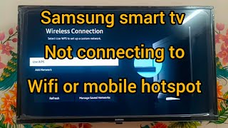 How to fix Samsung Smart TVs WiFi connection in minutes [upl. by Also]