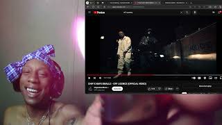 CHIP X NAFE SMALLZ  OFF LICENSE 🪪 OFFICIAL VIDEO reaction w3r3actz trending [upl. by Ynohtn]