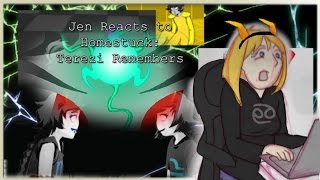 Jen Reacts to Homestuck S Terezi Remember [upl. by Ahtera]