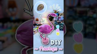 DIY Homemade Flamingo Bird 🦩 Decor😱 WOW Waste coconut 🥥 Reuse idea 💡shorts diy youtubeshorts [upl. by Hael478]