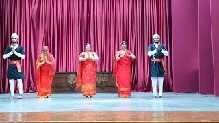 Kodava dance  CFTRI Yuva Sambrama  Mysore [upl. by Rabelais]