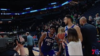 Game Recap  Sixers vs Timberwolves 121217 [upl. by Irollam929]