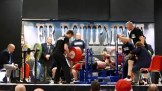 ER Open Robert Blom 285kg bänkpress [upl. by Olivie]