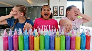 3 COLORS OF GLUE SLIME CHALLENGE Best Slimes Edition [upl. by Aerona]