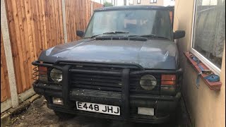 Range Rover classic rescued after 20 years [upl. by Asselim]