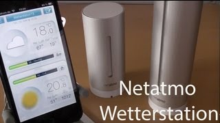 Netatmo Wetterstation für iPhoneiPad und Android  Review [upl. by Ixela]