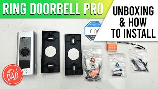 Ring Video Doorbell Pro Wired UNBOXING amp HOW TO INSTALL [upl. by Candyce]