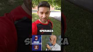 Milan Salernitana gli ultimi saluti San siro arrivo milan shorts calcio seriea sansiro [upl. by Lucine]