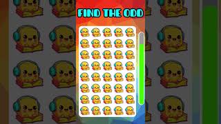 Find The ODD Emoji Out Quiz howgoodareyoureyes shorts [upl. by Arhas]