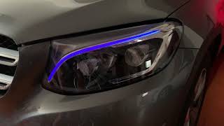 Fari Multibeam led Mercedes Benz GLC [upl. by Canotas410]