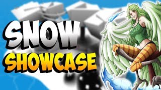 SNOW amp YUKI YUKI NO MI SHOWCASE  STEVES ONE PIECE  ROBLOX [upl. by Nona]