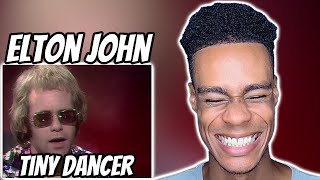 Elton John  Tiny Dancer Live  FIRST TIME REACTION [upl. by Netsirt]