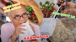 Bắt gặp xe bánh mì HEO QUAY LU khiến cho Color Man KHÔNG CƯỠNG LẠI ĐƯỢC Color Man Food [upl. by Eecyac267]